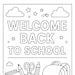 Back to School Coloring Pages Bundle | 4 Printable Fun Designs for Kids ...