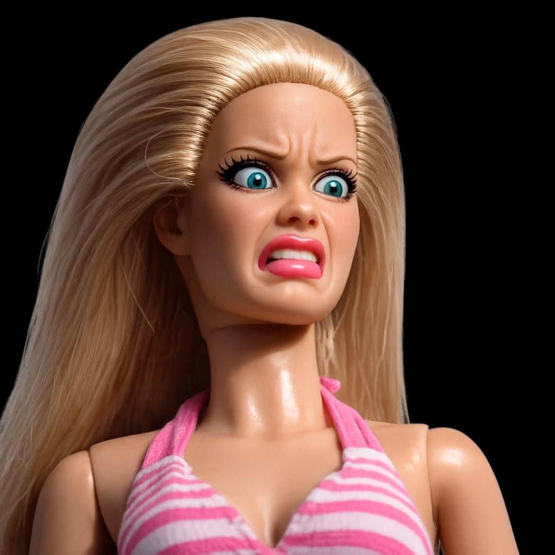 disgusted-barbie-png-bundle-funny-reaction-doll-pngs-transparent