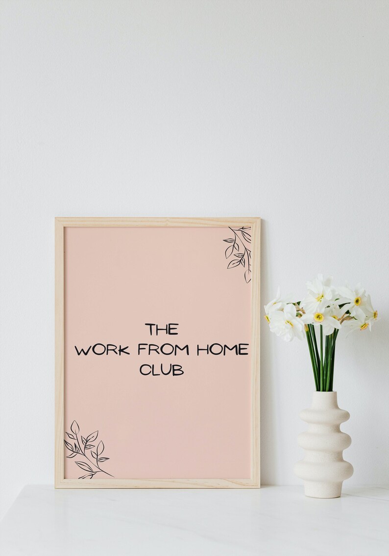 PRINTABLE Office Wall Art Office Decor Work From Home - Etsy