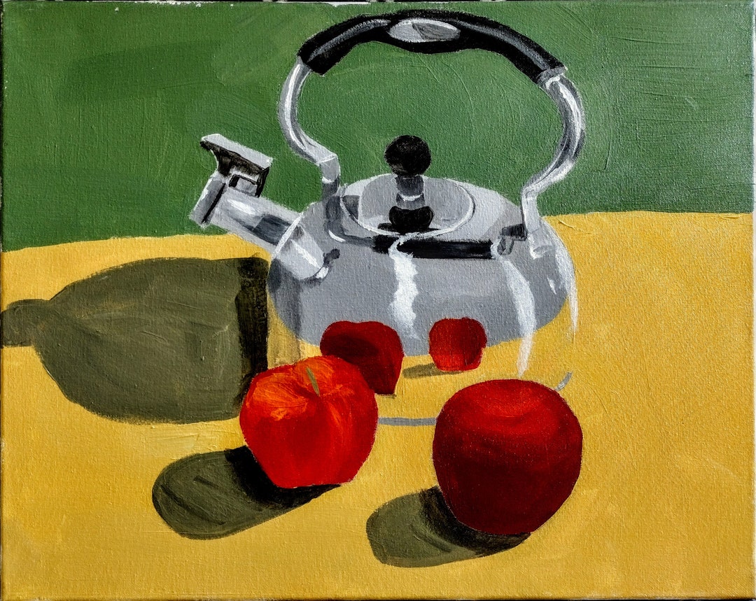 Hand-painted Acrylic Still Life Paintings - Etsy