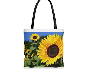 Sonnenblume-Einkaufstasche