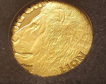 2020 Big cats LION 1/2 gram gold coin