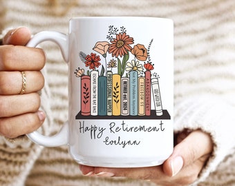Personalized Retired 2026 Mug Retirement Gifts For Women Retirement Party Mug Gift for Retired Women Retired Teacher Grandma Grandpa Gift