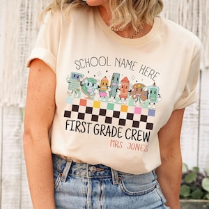 First Grade Teacher Shirt | 1st Grade Teacher Shirt | Teacher Team Shirts | First Day of school | Matching Teacher Shirt | Elementary Shirt