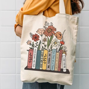 WengBeauty Canvas Tote Bag Reverse Psychology Shoulder Bag  Reusable Grocery Shopping Bags Beach Lunch Travel Bags Book Tote For Women  Girl, School : לבית ולמטבח