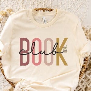 Boho Book Club Shirt, Book Lover Shirt, Literary T-Shirt, Bookish Shirt, Book Lover Gift, Book Reader Shirt, Gift for Librarian, Bookish tee