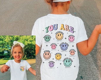 Chemises chrétiennes pour enfants | T-shirt chrétien enfant | Chemise Jésus | Chemise pour tout-petit verset biblique | Chemise jeunesse verset biblique | T-shirt chrétien pour enfants
