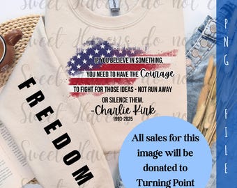 Freedom Courage PNG, Patriot Sublimation (Digital Download)