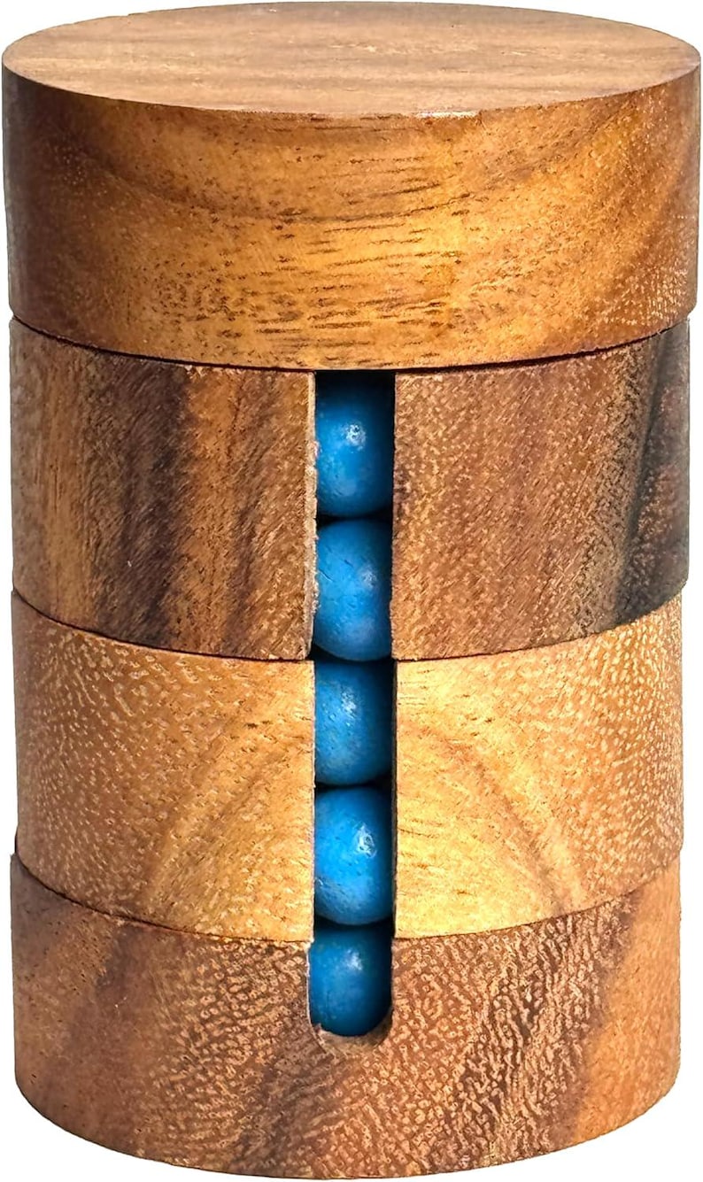 Windows Brain Error Cylinder Spin Puzzle: Handmade Wooden Brain Teaser - Etsy UK