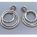 Silver For You Link Shaped Hoop Earrings - UNO de 50 main image 1
