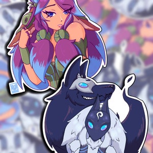 League of Legends Girls - Set 3: Lillia and Kindred
