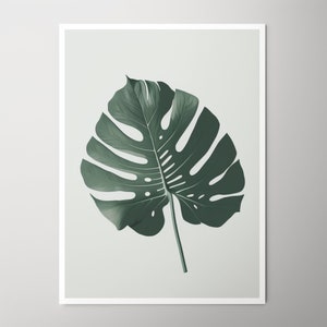 Monstera Leaf Print (in various ratios)