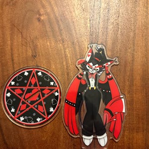Hazbin Hotel - Husker’s Game NSFW Magnetic Standee