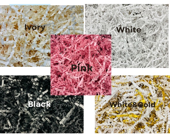 Recycled Crinkle Paper Shred: Gift Box Filler