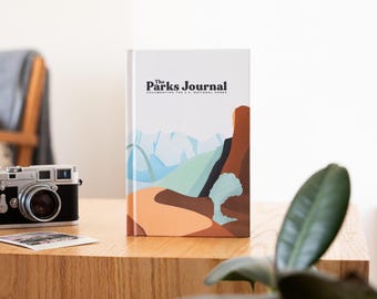 National Parks Journal – Track 63 U.S. National Park Visits, Adventure Log Book