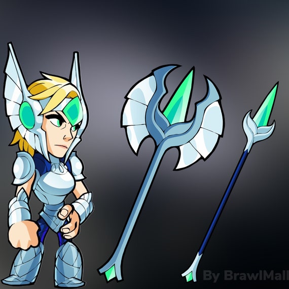 Brawlhalla Very Rare Metadev Brynn Skin Etsy