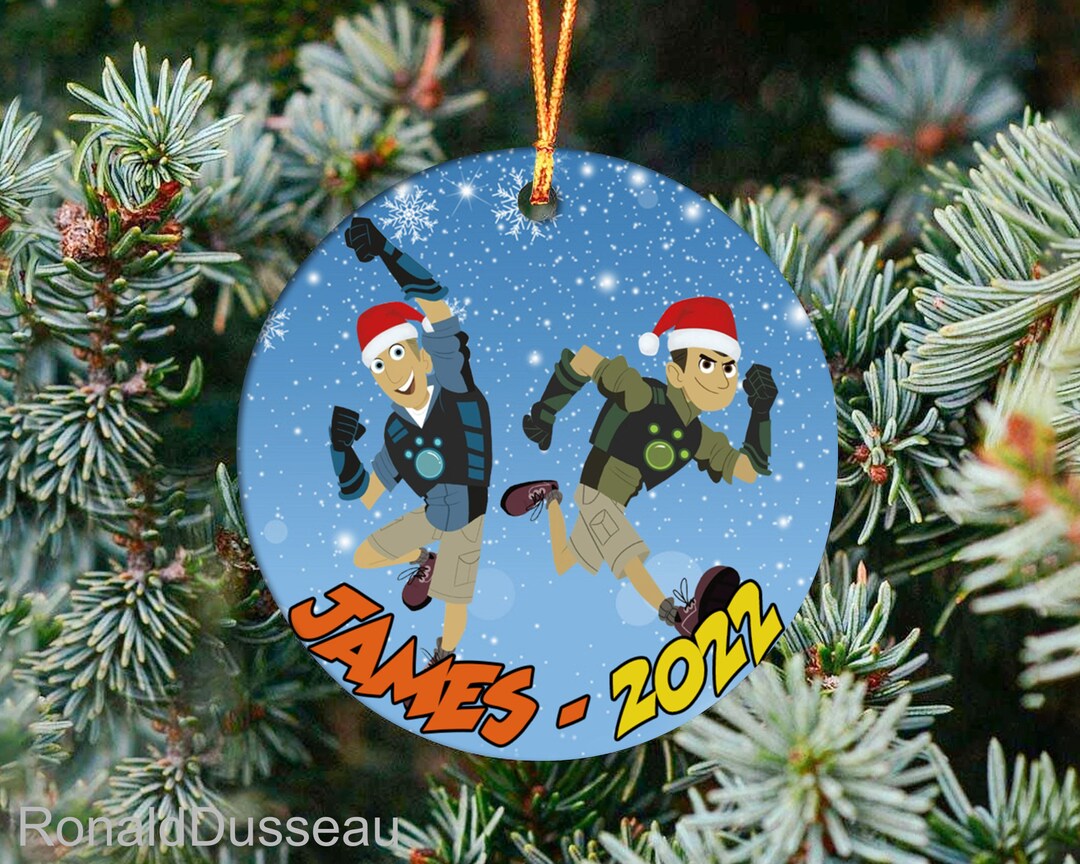 Wild Kratts Ornament Wild Kratts Christmas Ornament Wild - Etsy