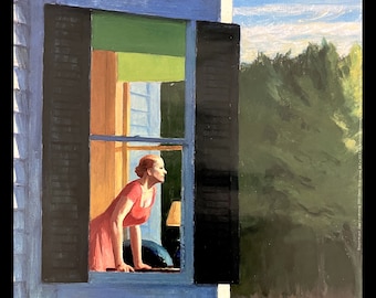 Edward HOPPER Original Poster F4 exposition Beyeler 2020