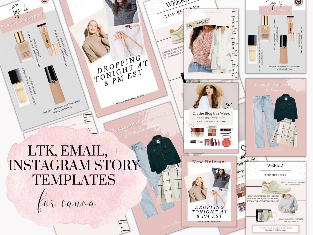 Canva Email Template Canva Template for Email Like to Know It Collage Canva Email Template Canva Template for Email Like to Know It Collage