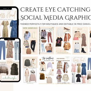 May include: A collage of images showcasing different clothing items for sale. The images are arranged in a grid format and feature a variety of styles, including dresses, sweaters, jeans, and shirts. The text "Dress Haul" appears in several of the images, suggesting that the items are part of a clothing sale or promotion.