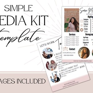 Media Kit, Media Kit Template