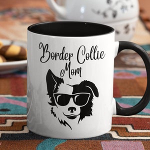 Border Collie, Border Collie Gift, Border Collie Mug, Border Collie Art, Border Collie Mom