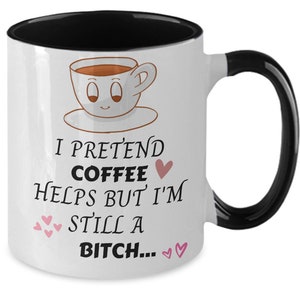 Funny Coffee Lovers Mug, Coffee Addict Gift, Funny Gift for Coffee Lover, Coffee Enthusiast, Funny Coffee Gift, Gift For Her,