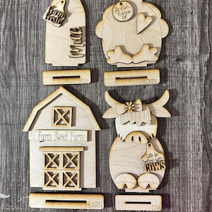 Farm Standing Shelf Sitters