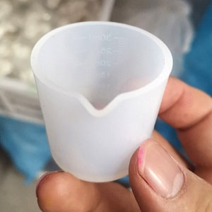 3 x Silicone Measuring Cups - 30ml - Resin Craft, Soap Making, Candles