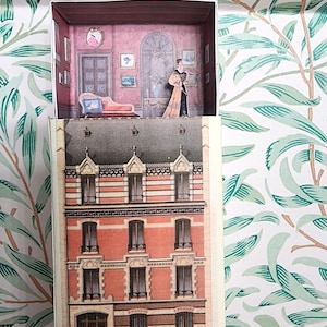 Vintage Victorian Dollhouse Miniature Kit Printable Antique Mini Paper ...