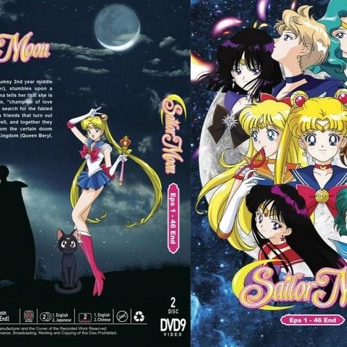 Animation Japan Anime DVD Complete Sailor Moon Season 1-5 (1992-1996) English Dubbed & All Region Box Set + FedEx Express Shipping - .br Animation Japan Anime DVD Complete Sailor Moon Season 1-5 (1992-1996) English Dubbed & All Region Box Set + FedEx Express Shipping - .br