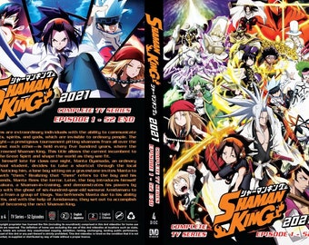 Animation Japan Anime DVD Shaman King 2021 Episode 1-52 End English Dubbed All Region Box Set + FedEx Express Shipping 【高い素材】 セット DVD-BOX シャーマンキング アニメ