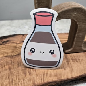 Soy Sauce Sticker - Kawaii Stickers