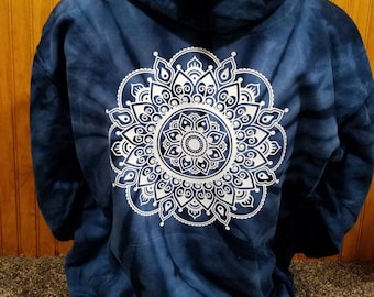 Mandala Hoodie - Tie Dye Hoodie