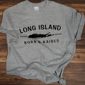 Long Island Born & Raised Tee