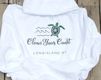 Maak je kust schoon - Long Island hoodie