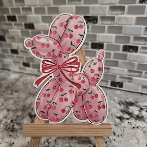 Balloon Dog Stickers - Stickers - Cherry Print