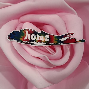 Long Island  Stickers and/or Magnets.  Mandala Print
