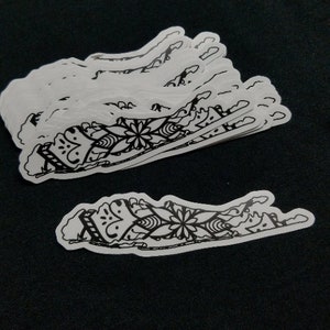 Long Island  Stickers and/or Magnets.  Mandala Print