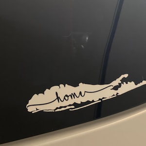 Long Island Home Vinyl Decal