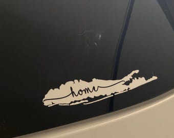 Long Island Home Vinyl Decal