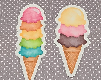 Ice Cream Cone stickers
