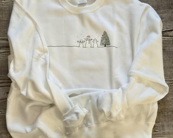 Winter Sweatshirt - Snowman Sweatshirt