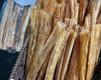 TENDON Sticks  Size Small 5-6” Beef Dog Chews 2 pk Sample, 8 pk and 16 pk
