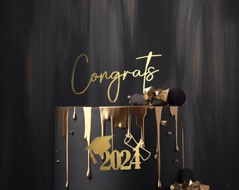 Gefeliciteerd taarttopper, verjaardagstaartbedel, diploma-bedel, diploma-taarttopper, gefeliciteerd taarttopper en bedel
