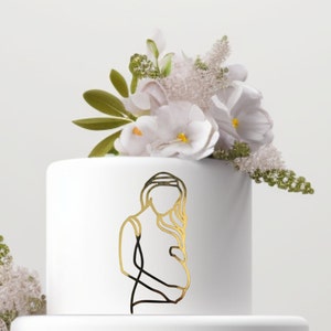 Urok kobiety w ciąży, urok tortu, urok tortu na baby shower