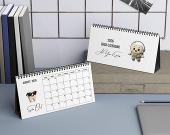 Desktop Calendar, 2026 Dental Desk Calendar, Dentist Gift, Dentist Office Decor, Hygienist Calendar, Dental Lab Decor.