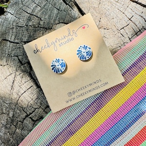 Talavera Earrings Stud Set | Latina Earrings Studs | Mexican Earrings Set | Arte Mexicana Earrings