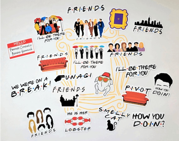 Friends sticker cheap