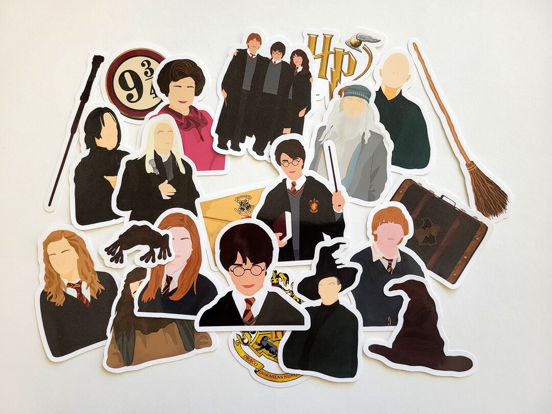 Harry Potter Sticker Pack, Harry Potter, Wizard Stickers, Harry Potter